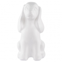 chien en polystyrene 25 cm