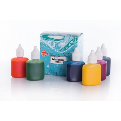 marbling base huile 6 couleurs 25ml