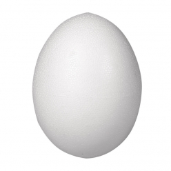 oeuf en polystyrene plein 45cm o