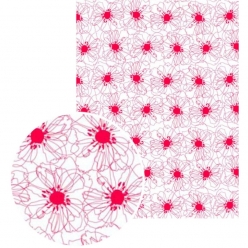 papier patch gluepatch coquelicot