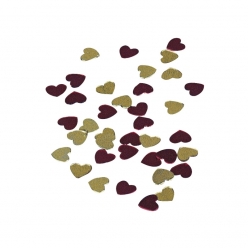 paillettes coeur 5 mm 7 gr