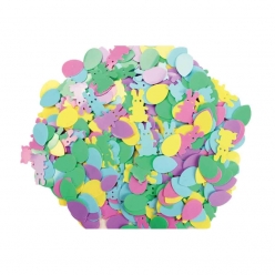 sequins de paques 15 a 2 cm pastel mat 50 gr