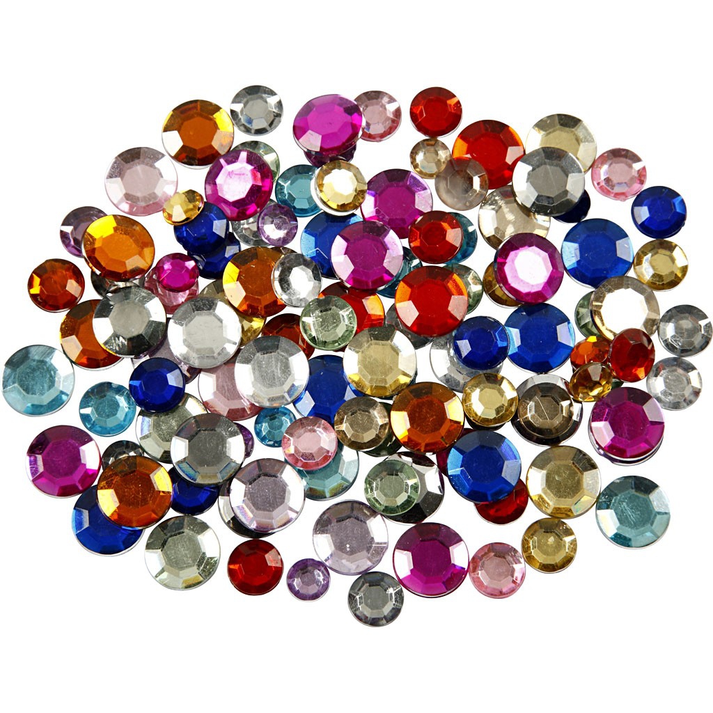 Cabochons, strass…