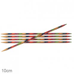 Set de 6 aiguilles doubles pointes Knit Pro 10 cm - 2,5mm