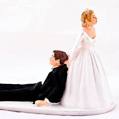 Figurines de mariés