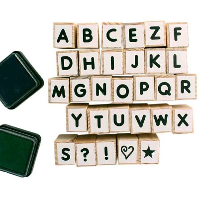 wugongshan Kit de Tampons Lettres Alphabet, 40pcs Tampons Alphabets  Chiffres en Bois, Mini-Set de Tampons Symboles Alphabets Chiffres avec  Encreur, pour DIY Cartes de Vœux, Scrapbooking, Artisanat(B) : :  Cuisine et Maison