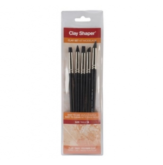 clay shaper n6 extra ferme 5 pointes assorties