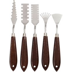 spatules crantees 17  21 cm 5 pieces
