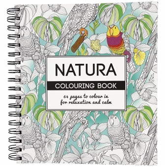 livre de coloriage anti  stress natura 64p