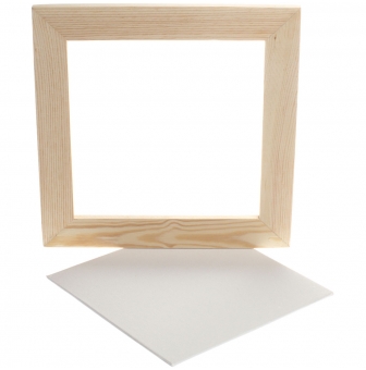 canevas avec cadre dim 258x258 cm canevas 20 x 20 cm
