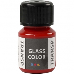 peinture glass color transparente 35 ml