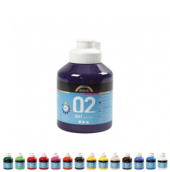 peinture acrylique a  color mate 500 ml