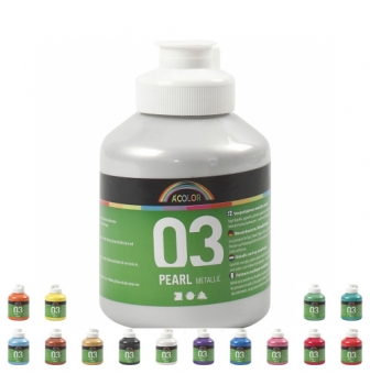 peinture acrylique a color metallique 500 ml
