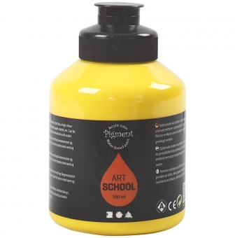 peinture acrylique pigment art school 500 ml