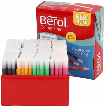 feutres berol trait 06 mm lot de 288 pieces