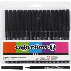 marqueur colortime trait 2 mm