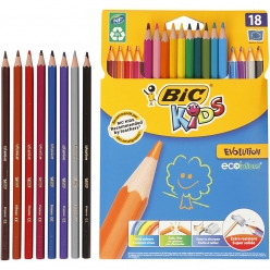 crayons de couleur evolution