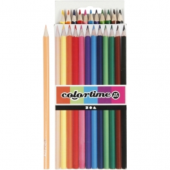 crayons de couleur classique 12 pieces