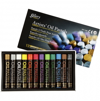 pastels a l huile gallery  metallique
