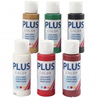 set noel peinture acrylique plus color