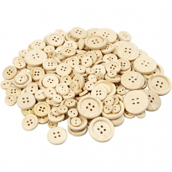 boutons en bois