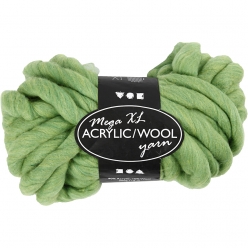 fil de laine acrylique xl melange avec de la laine