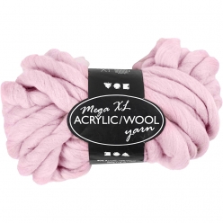 fil de laine acrylique xl melange avec de la laine