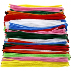 fil chenille 4  6  9 mm assortiment 700 pieces