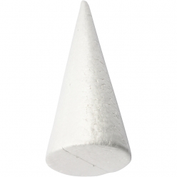 cone en polystyrene 35 cm diametre 16 cm
