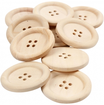 boutons en bois