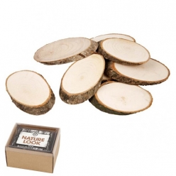 disques en bois env 75x45 cm  20 pieces