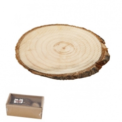 disques en bois env95x6 cm  12 pieces