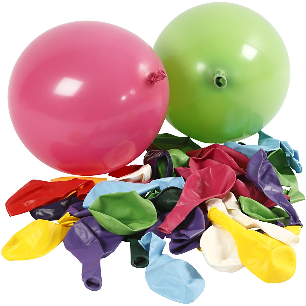 set de 100 ballons colores