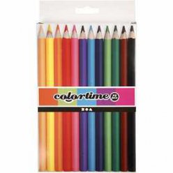 crayons de couleur colortime 12