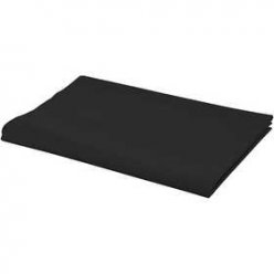 Tissu noir 140 cm x1 mètre