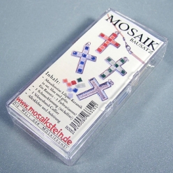 Kit de mosaique bijoux croix