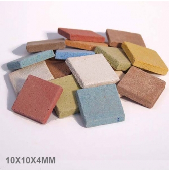 mosaique byzantic melange multicolore 10x10x4mm