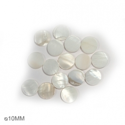 mosaique nacre rond 10mm