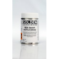 Vernis MSA brillant 119 ml (à base d'essence minérale)