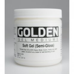 soft gel satin golden 236 ml