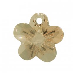 swarovski cristal  pendant fleur 12mm 5 pieces