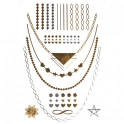 tatoos bijoux  triangle et motifs