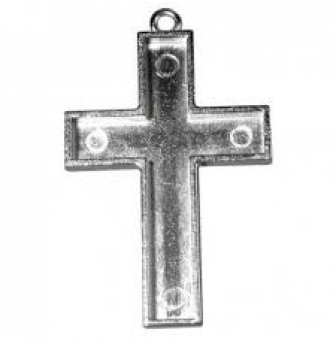 support pour pendentif croix 38x28 cm