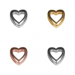ornement en metal coeur