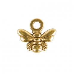 mini pendentifs en metal abeille