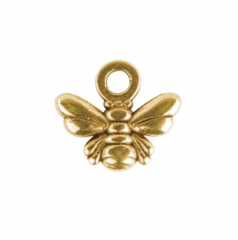 mini pendentifs en metal abeille