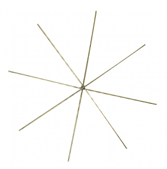 etoile en fil d acier pour perles 8 cm o 4 pieces