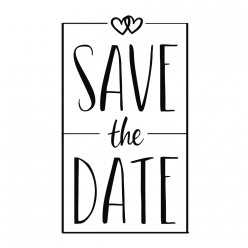 tampon save the date