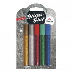 Kit glitter - glue coloris classique paillette fine 10 ml 