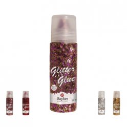 glitter  glue mix grandes paillettes 50 ml